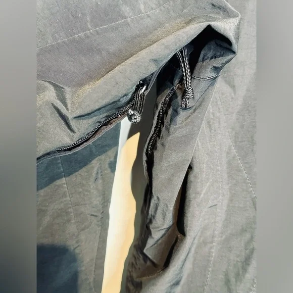 The North Face HyVent Waterproof Zipper Black Nylon Women’s Jacket Coat Size M - Picture 8 of 15